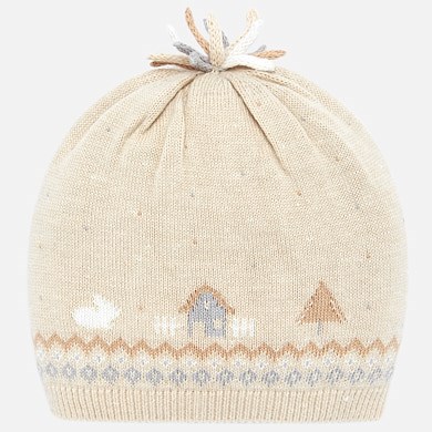 Knit hat for newborn baby
