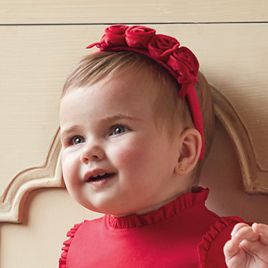 Flowers headband for baby girl