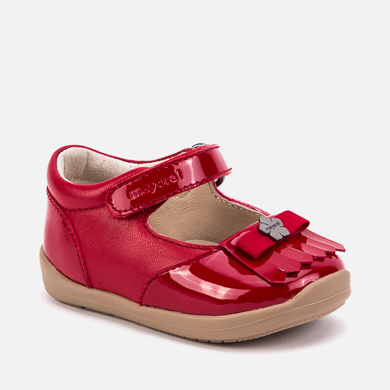 Fringed Mary Jane shoes for baby girl - FIRST STEPS