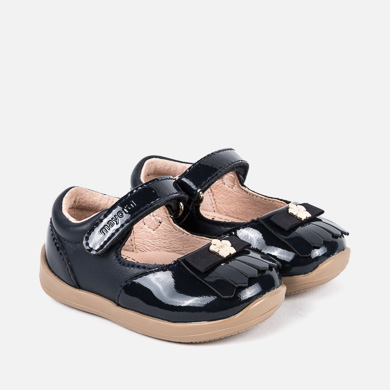 Fringed Mary Jane shoes for baby girl - FIRST STEPS