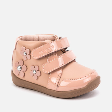 Flower boots for baby girl - FIRST STEPS