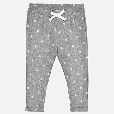 Polka dot trousers for baby girl