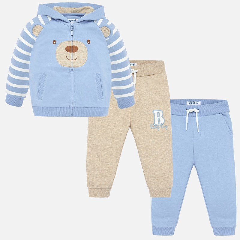 baby boy khaki tracksuit