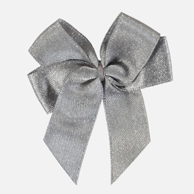 Double bow hair clip