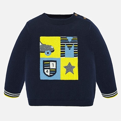 baby boy navy jumper