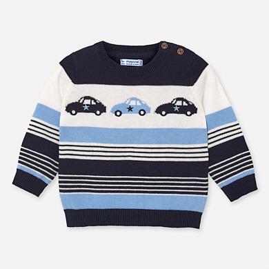 baby navy jumper