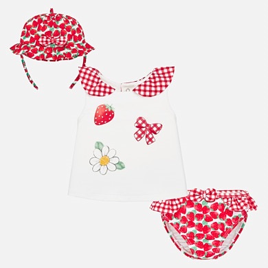 newborn swimwear girl