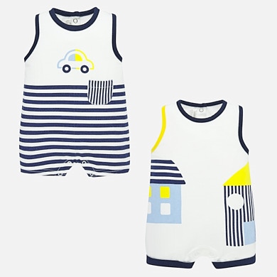 Onesie Newborn Baby Boy Nautical Mayoral