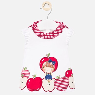 Forema Sxedio Kai Stampa Neogennhto Koritsi Kokkino Mayoral X00ae