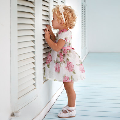 baby girl floral dress