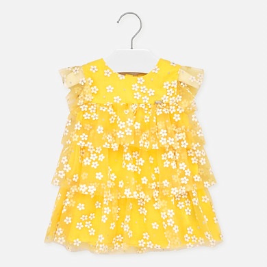 mayoral yellow dress