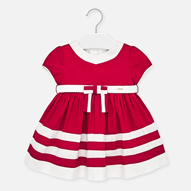 satin frock for baby girl