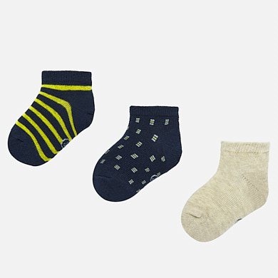 Set Sosete Pana La Glezne Bebe Baiat Navy Blue Mayoral