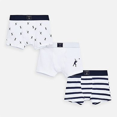 navy blue boy shorts swimwear