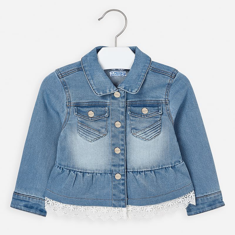 Chaqueta tejana volante niña Tejano Claro