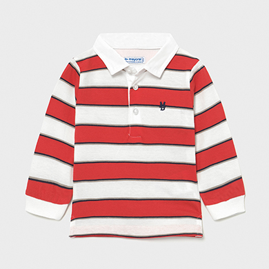 baby red polo shirt