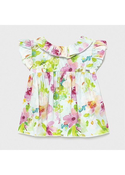 Tunique Volants Bebe Fille Pistache Mayoral