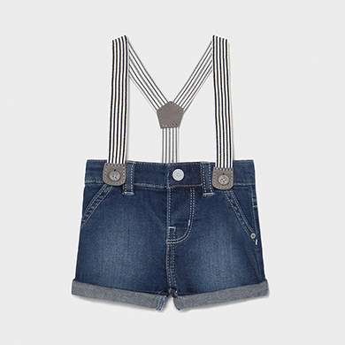 infant boy denim shorts