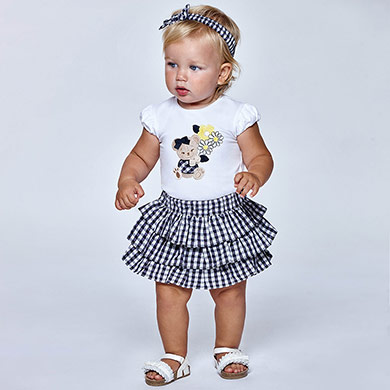 Baby girl ruffle shorts clearance