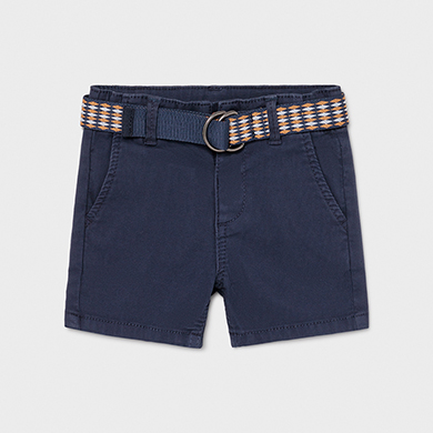 Bermuda Pique Avec Ceinture Bebe Garcon Nautique Mayoral
