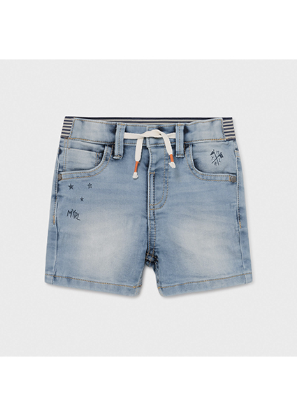 Ecofriends Soft Denim Shorts Baby Boy Denim Mayoral