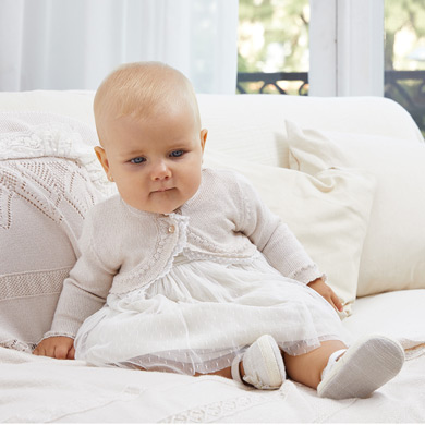 newborn girl cardigan