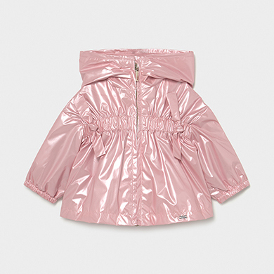 Veste Coupe Vent Ecofriends Bebe Fille Rose Mayoral