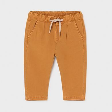 Pantalon Long Lin Bebe Garcon Caramel Mayoral