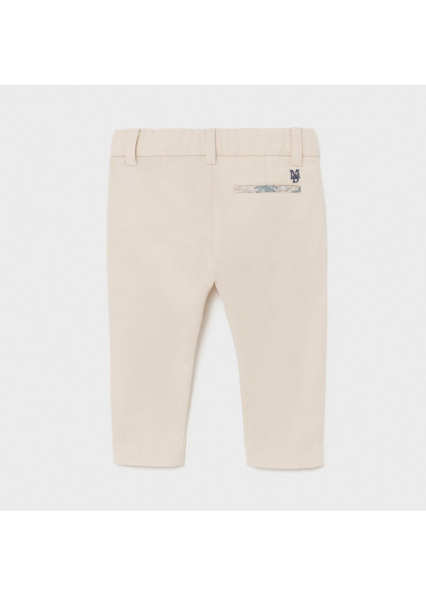 Pantalon Long Lin Habille Bebe Garcon Toile Mayoral