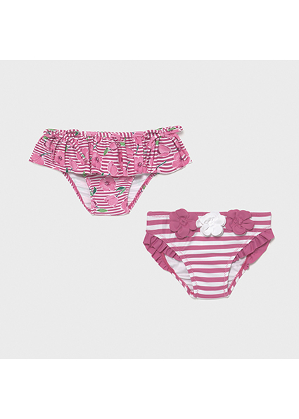 Set of 2 printed bikini bottoms for baby girl Camellia | Mayoral ®