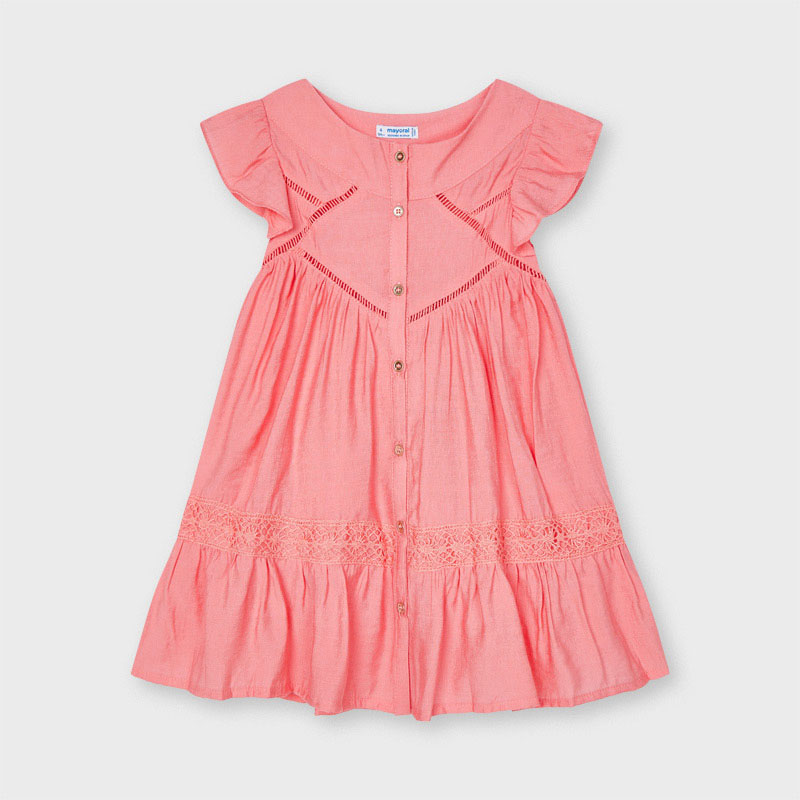 loose and flowing as a dress