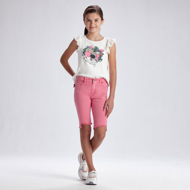 Pantalon court fille Outlet