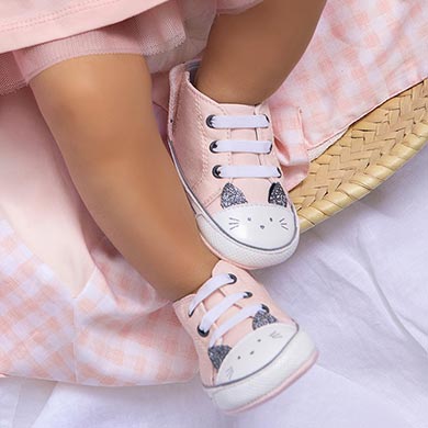 Chaussures Sport Chat Nouveau Ne Fille Pale Blush Mayoral