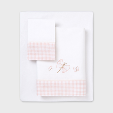 Drap Pour Berceau Bebe Rose Baby Mayoral