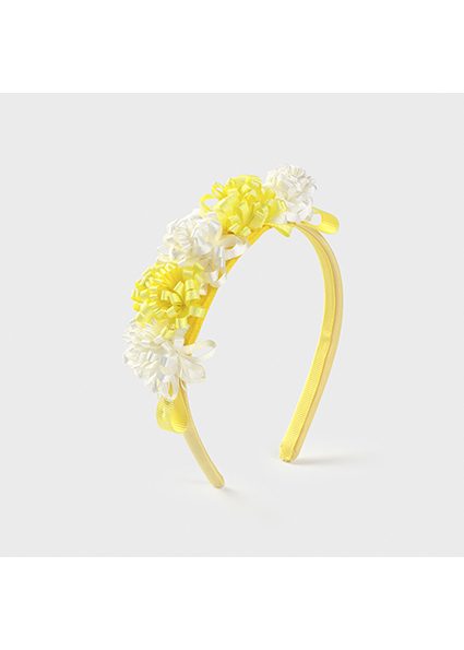 Serre Tete Bebe Fille Jaune Mayoral