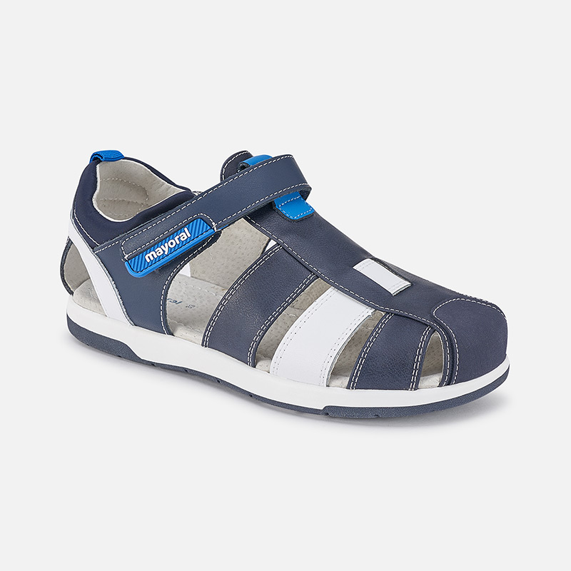 baby boy navy sandals