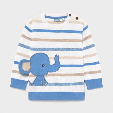 baby boy white jumper