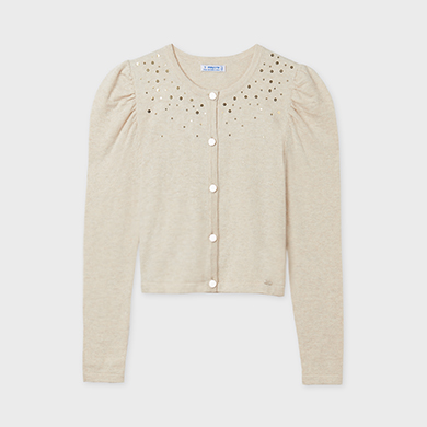 champagne cardigan