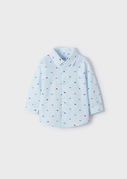 camisa estampada bebe