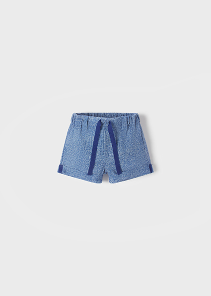 Linen Shorts Newborn Boy Paris Mix Mayoral