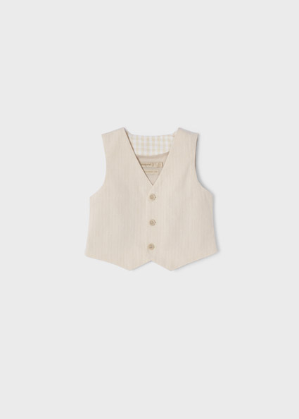 Gilet Lin Habille Bebe Garcon Jute Mayoral