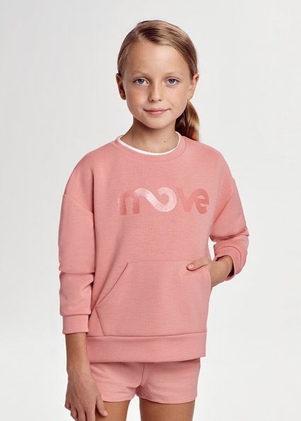 sweatshirt shorts girls