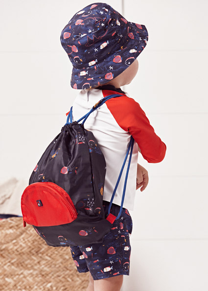 Mochila ligera ECOFRIENDS bebé niño Sandía | Mayoral ®