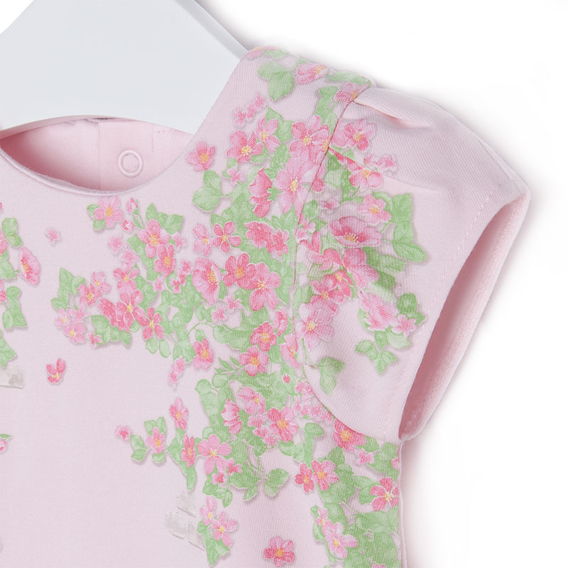 Mayoral Baby Girls Garden Bunny Novelty Print Knit Dress | eBay