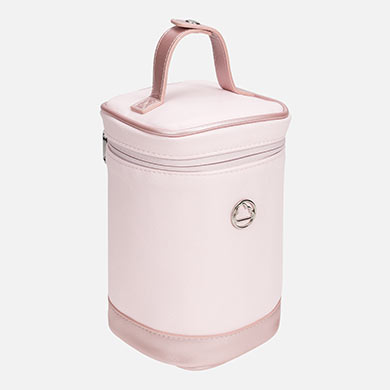 Leatherette contrast cooler