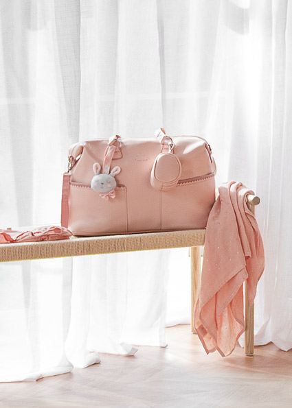 Bolso ondas bebé Light pink | Mayoral ®