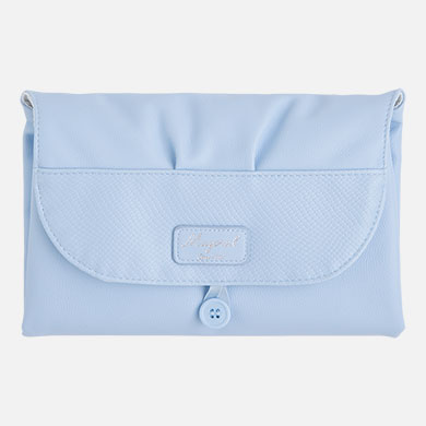 Cambiador de bebé en polipiel con botón