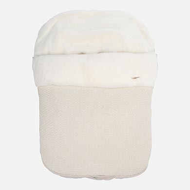 Saco de bebé en tricotosa para sillas de grupo 0