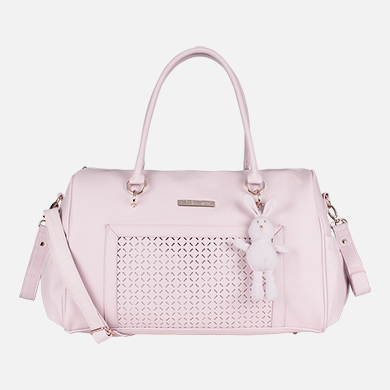 Baby changing bag with bunny