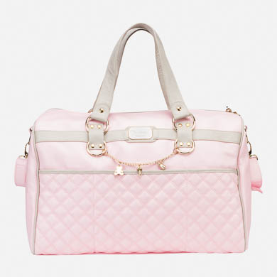 pink pram bag